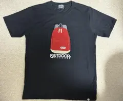 OUTDOOR PRODUCTS バックパック刺繍Tシャツ