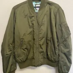 ギャップGAPオリーブグリーンジャンパーMA-1【美品】