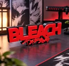 BLEACH 千年血戦篇 ロゴディスプレイスタンド　レッド