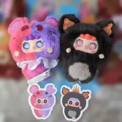 MIGO ぬいぐるみ キーホルダー 2個セット