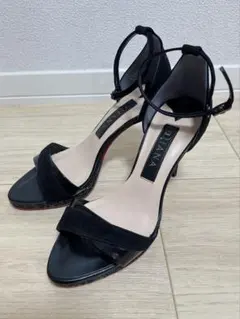 DIANA　ピンヒールサンダル　レッドソール　スエード　ストラップ　22.5㎝