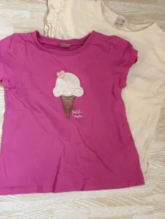 petit main Tシャツ 2枚セット 110cm