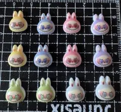 ラブブ　ネイルパーツ 12個セット