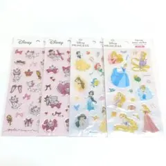エポキシラメシール マリーちゃん ディズニープリンセス 4枚セット