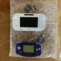 ち*ん様 ニンテンドーミュージアム限定キーホルダー　ゲームボーイアドバンス•Wi