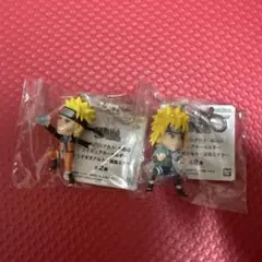 うずまきナルト 波風ミナト　キーホルダー 2個セット