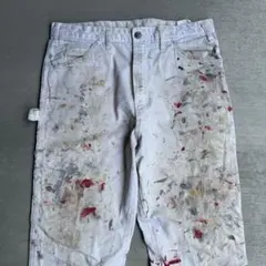 Dickies カーゴパンツ ホワイト ワイド W36 古着 #315 - メルカリ