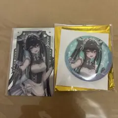 勝利の女神 NIKKE リトルマーメイド 缶バッジ クリアカード コラボカフェ