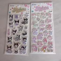 マイメロ クロミ 立体 シール