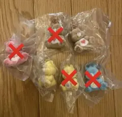 フロッキーフィギュアマスコット　ケアベア