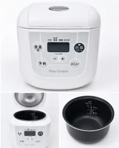 炊飯器 本体 3.5合炊き ホワイトのサムネイル
