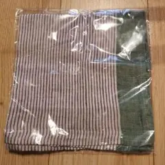 リネンハンカチ ストライプ