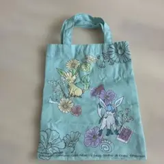イーブイ トートバッグ 水色