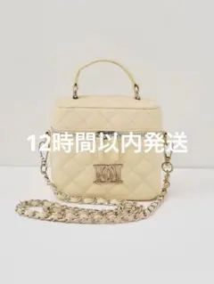 Darich ダーリッチ シルバーパーツ キルティングスクエアミニバッグ 黄色のサムネイル