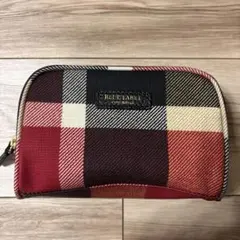 BLUE LABEL CRESTBRIDGE チェック柄ポーチのサムネイル