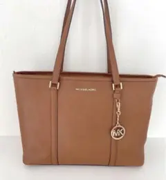 【大容量】MICHAEL KORS トートバッグ A4 通勤 新生活ブラウン