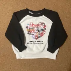HELLO KITTY 50周年記念トレーナー 110