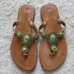 完売しました。MYSTIQUE サンダル ミスティーク MYSTIQUE サンダル シューズ フラットシューズ