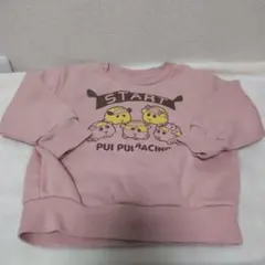 PUI PUI モルカー 裏起毛トレーナー 100サイズ