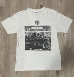 Supreme グラフィックプリント Tシャツ M ホワイト