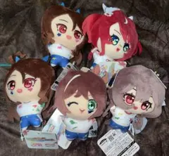 ナムコ ウマ娘 ぬいぐるみマスコット ペインタースタイル　5体セット