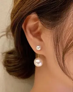 ラスト2点！！エレガントなファッションピアス レディース用　入園式　卒園式　韓国