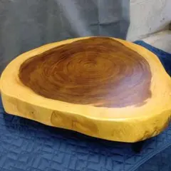 ★高級レア！【モンキーポッド】 輪切り一枚板テーブル ローテーブル 座卓