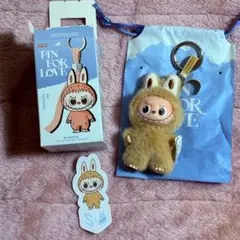 ミ*ー様 POPMART PIN FOR LOVE ぬいぐるみ ラブブ イニシャ