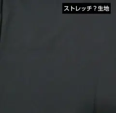ストレッチ？生地★黒