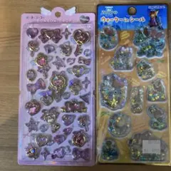 ボンボンドロップシールマジカルピンク，ズートピア2ウォーターインシール2点セット