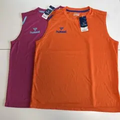ヒュンメル　ノースリーブトレーニングシャツ2点セットLサイズ