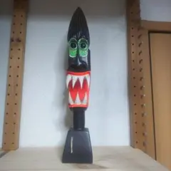 ハワイの木彫り 木彫りのティキ(TIKI)