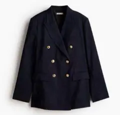H&M ダブルプレストブレザー ジャケット