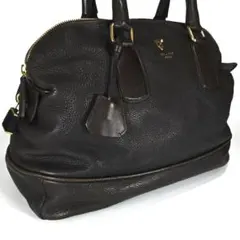 CELINE セリーヌ レザー ボーリングバッグ ボストンバッグ ブラウン 茶のサムネイル