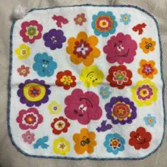 バーバパパ 花柄ハンカチ