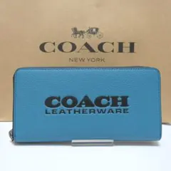 COACH コーチ 長財布 アコーディオン グラフィック CW715 グリーン