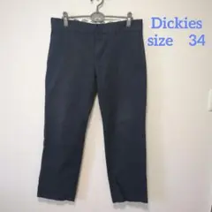 Dickies ネイビー ワーク パンツ サイズ34