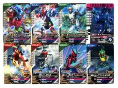 ガンバレジェンズ　クロマティックＸ５弾　ビルド　アクセル　ゼッツ　W　８枚セット