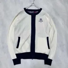 callaway キャロウェイ ニットジップカーディガン L バックデザイン