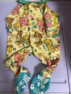 美品レア限定！グラグラ☆足付きロンパース60新生児ベイビー私服ぱんだ完売出産準備