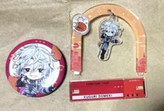 百目鬼潜 缶バッジ① エイトリ 18TRIP ビーズログ百目鬼潜 缶バッジ 18TRIP エイトリ