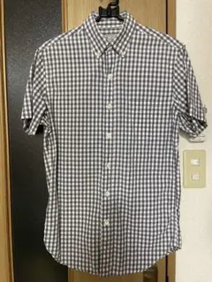 TAILORED BY J.CREW チェック柄 半袖シャツ XS