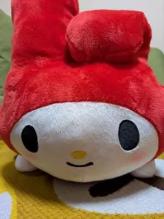 マイメロディ　未使用品 マイメロディ】フェイス型キラキラポーチチャーム（ポーチ） | OPAQUE