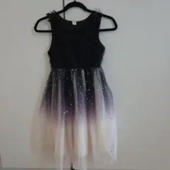 SHEIN キッズ 星柄グラデーション チュールドレス140cm