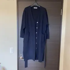DoCLASSE ネイビー ロングカーディガン　Lサイズ