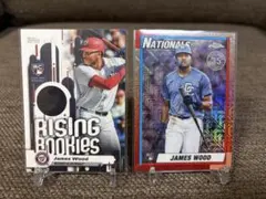 James Wood Rising RC Relic topps update