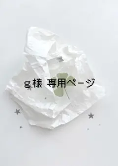 ｇ様オーダーページ໒꒱˖*