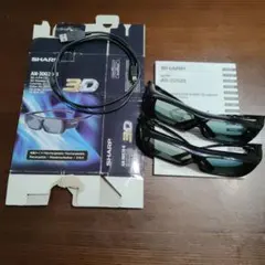 SHARP 3Dメガネ AN-3DG20-B 2個セットのサムネイル