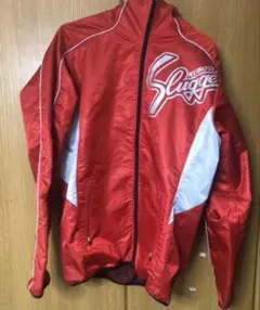 Slugger 久保田スラッガーフード付きジャケット レッドO