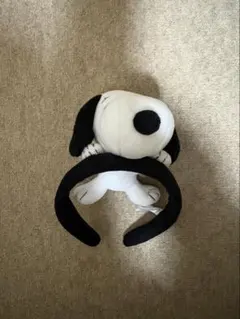 スヌーピー カチューシャ ぬいぐるみ風